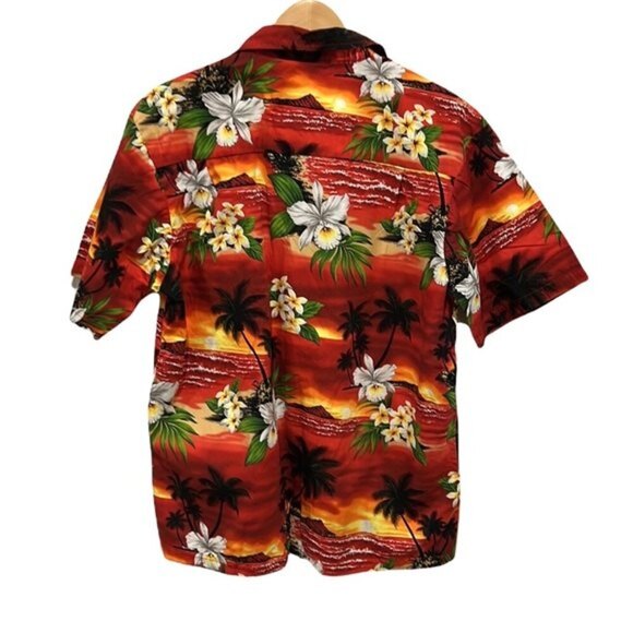 Favant Hawai button down 100% cotton shirt size Large - Picture 2 of 8